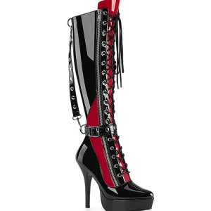 INDULGE-2028 - 13,5 cm femmes bottes stiletto à talon aiguille