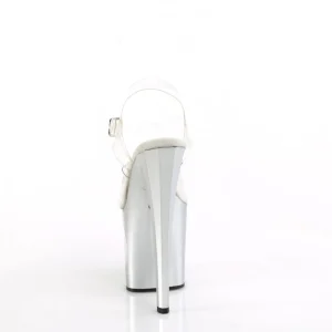LED ampoule plateforme 19 cm CIRCLE-708LT2 sandales talons hauts de pole dance