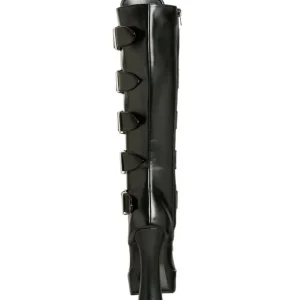 Mat 13 cm ELECTRA-2042 plateformes bottes à boucles pour femmes