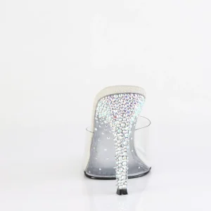 Mules Argent 11,5 cm GALA-01DSP Mules à talons hauts strass