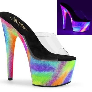Neon 18 cm ADORE-701GXY mules talons hauts de pole dance