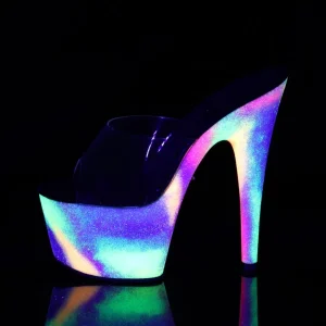 Neon 18 cm ADORE-701GXY mules talons hauts de pole dance