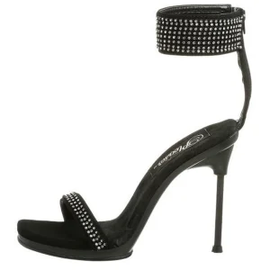 Noir 11,5 cm CHIC-40 fabulicious sandales talon aiguille