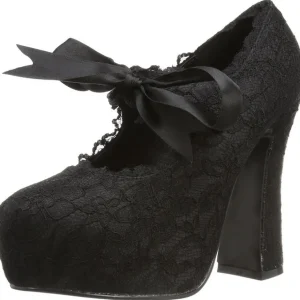 Noir 13 cm DEMON-11 chaussures lolita gothique