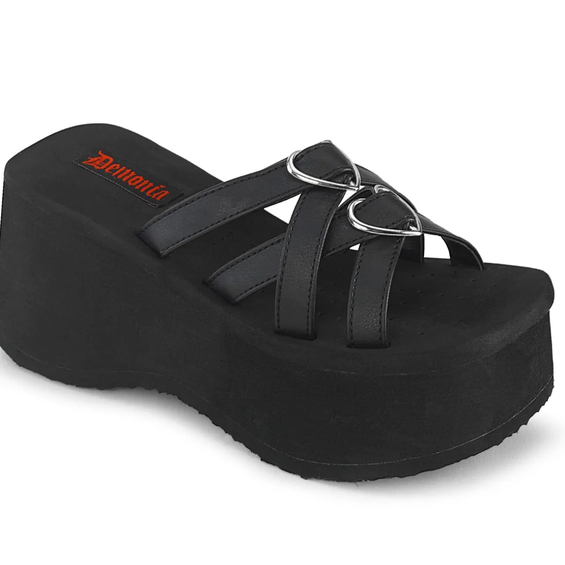 noir__cm_demoniacult_funn_0.webp Noir 9 cm DemoniaCult FUNN-15 mules plateforme de emo gothic