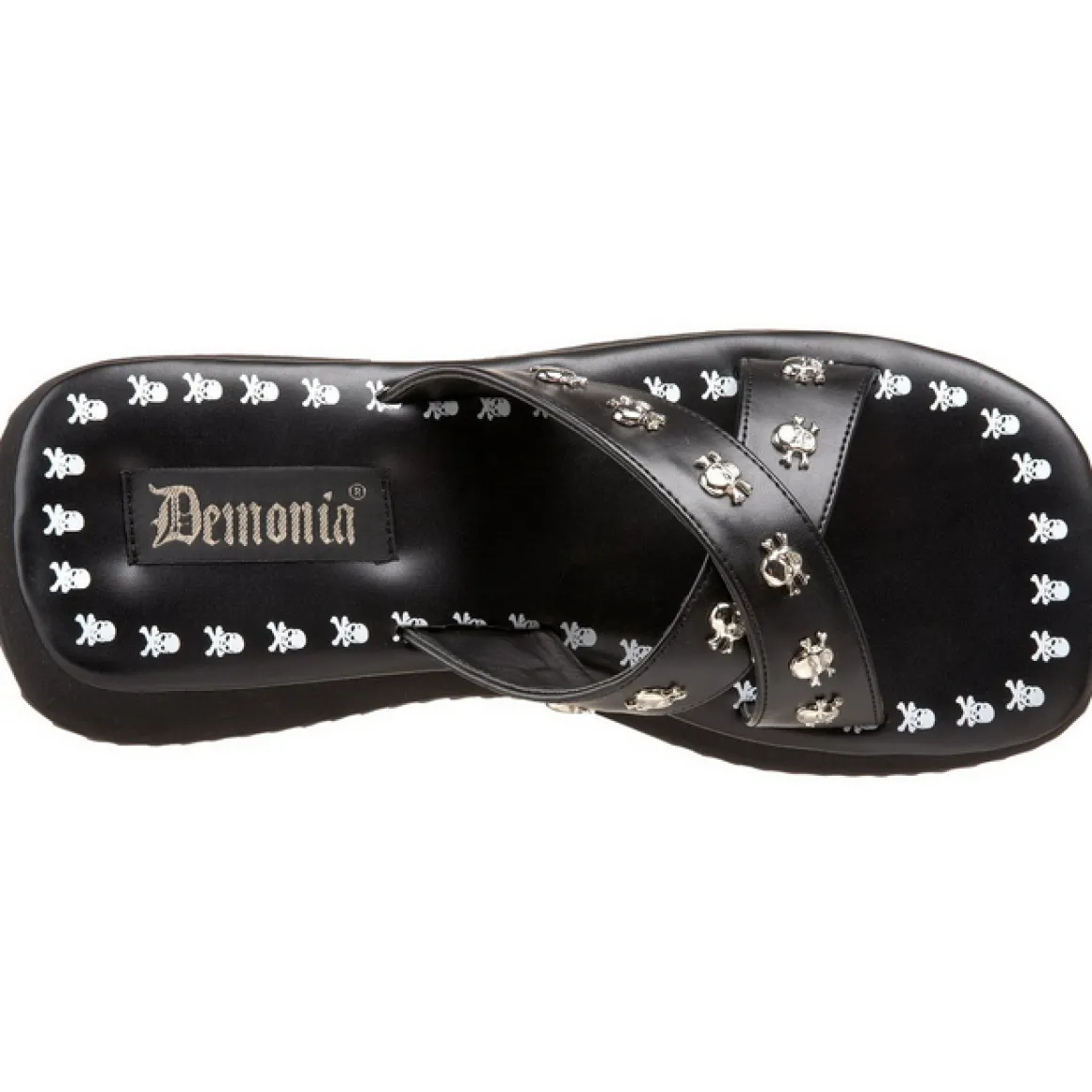 noir__cm_flip_plateforme__6.webp Noir 6,5 cm FLIP-05 Plateforme Tongs Gothique Femmes