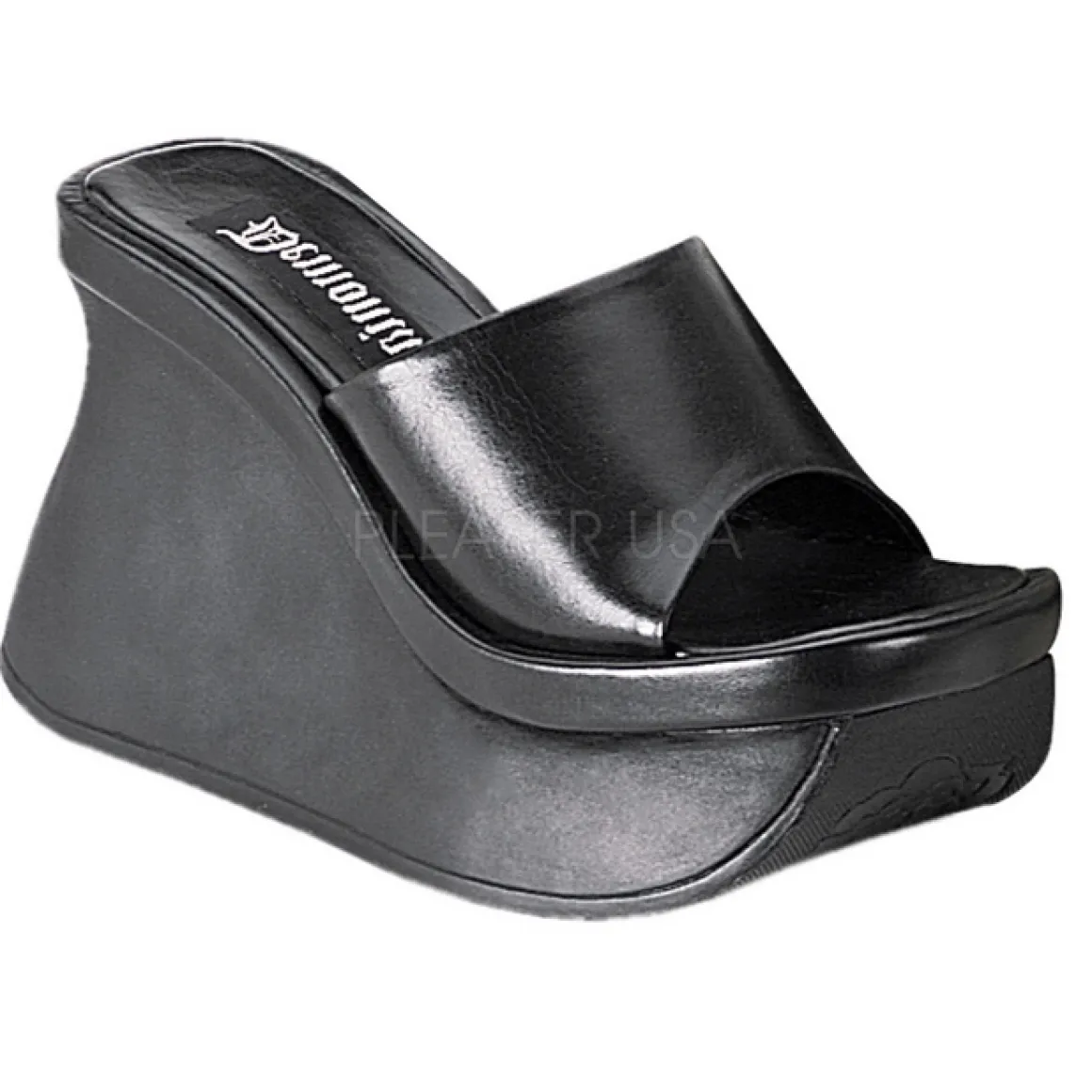 noir__cm_pace_plateforme__0.webp Noir 11,5 cm PACE-01 Plateforme Tongs Gothique Femmes