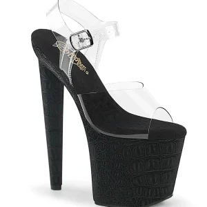 Noir 20 cm RAZZLE-808WR plateforme sandales talons hauts de pole dance