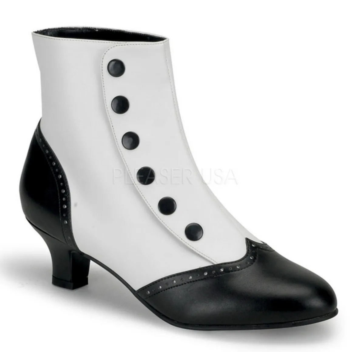 noir_blanc__cm_flora_bott_0.webp Noir Blanc 5 cm FLORA-1023 Bottines Femmes