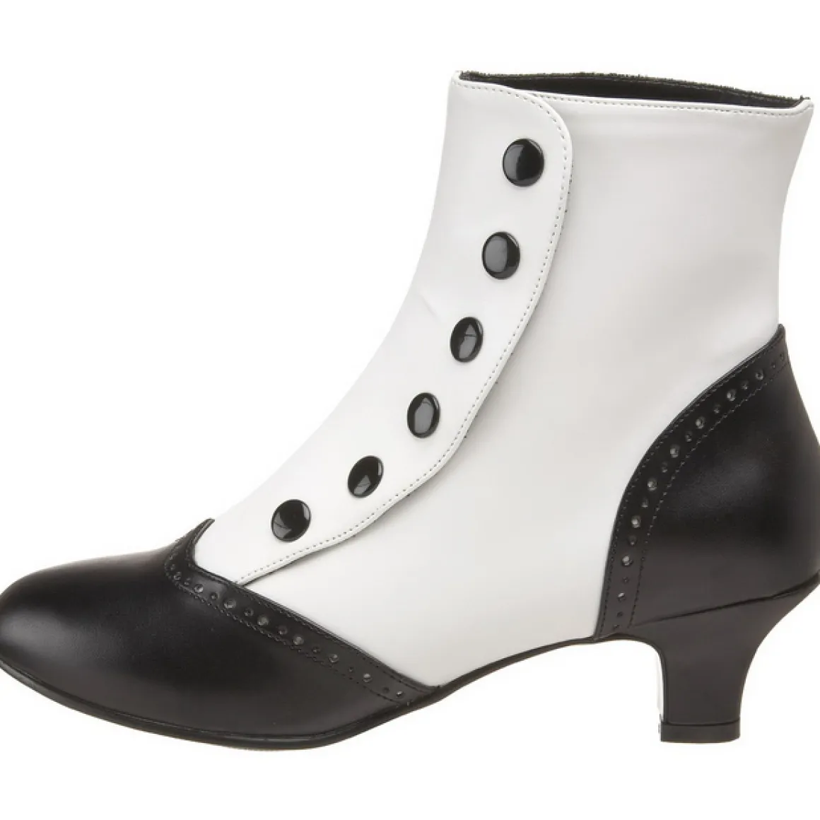 noir_blanc__cm_flora_bott_1.webp Noir Blanc 5 cm FLORA-1023 Bottines Femmes