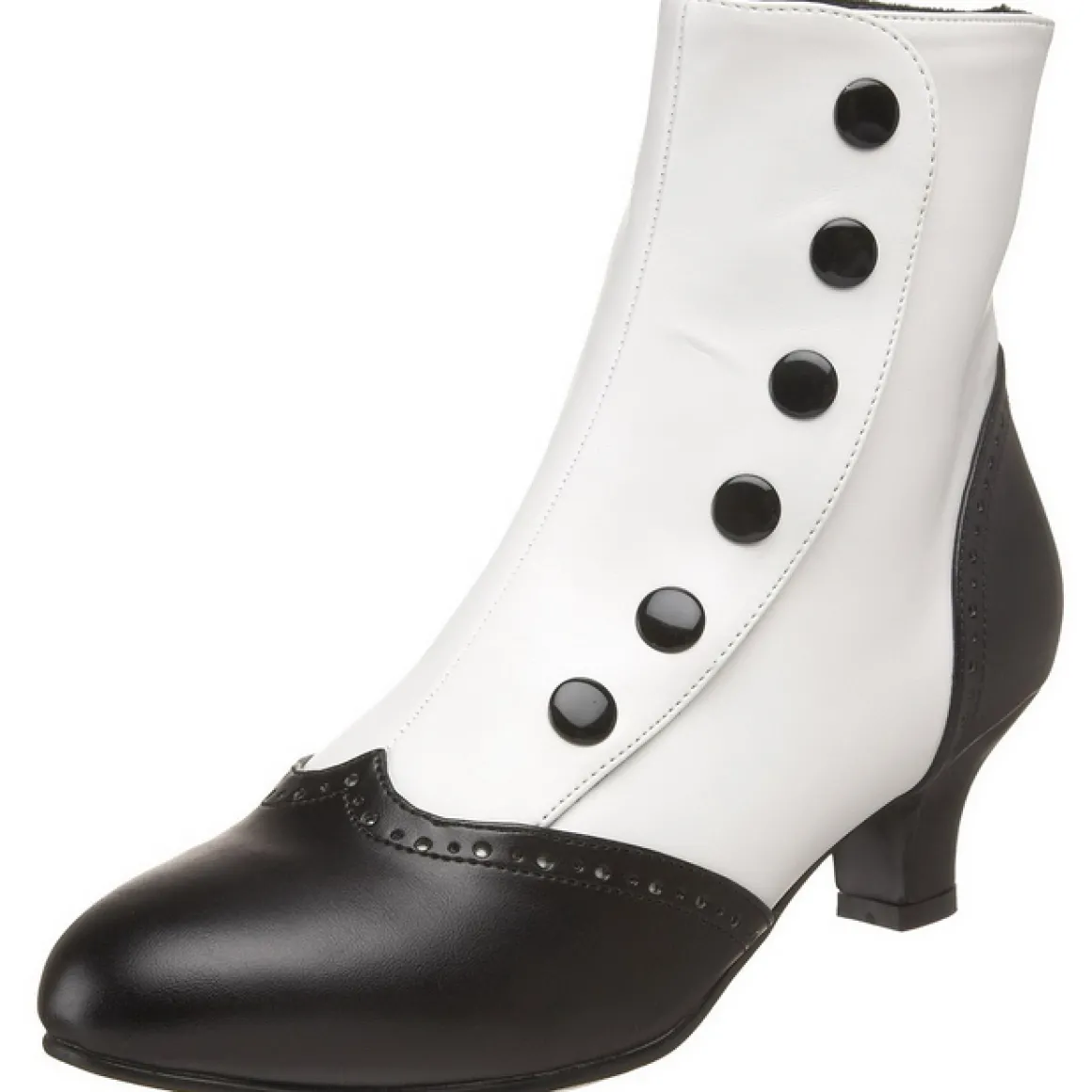 noir_blanc__cm_flora_bott_5.webp Noir Blanc 5 cm FLORA-1023 Bottines Femmes