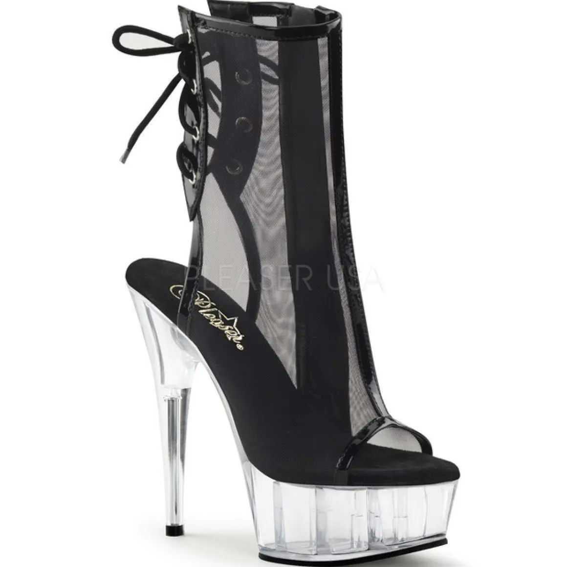 noir_filet__cm_pleaser_de_0-1.webp Noir Filet 16 cm Pleaser DELIGHT-1018MSH Plateforme Bottines