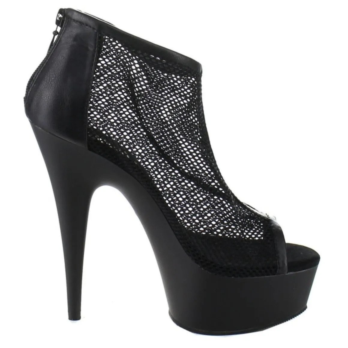 noir_filet__cm_pleaser_de_3.webp Noir Filet 15 cm Pleaser DELIGHT-600-12 Plateforme Bottines