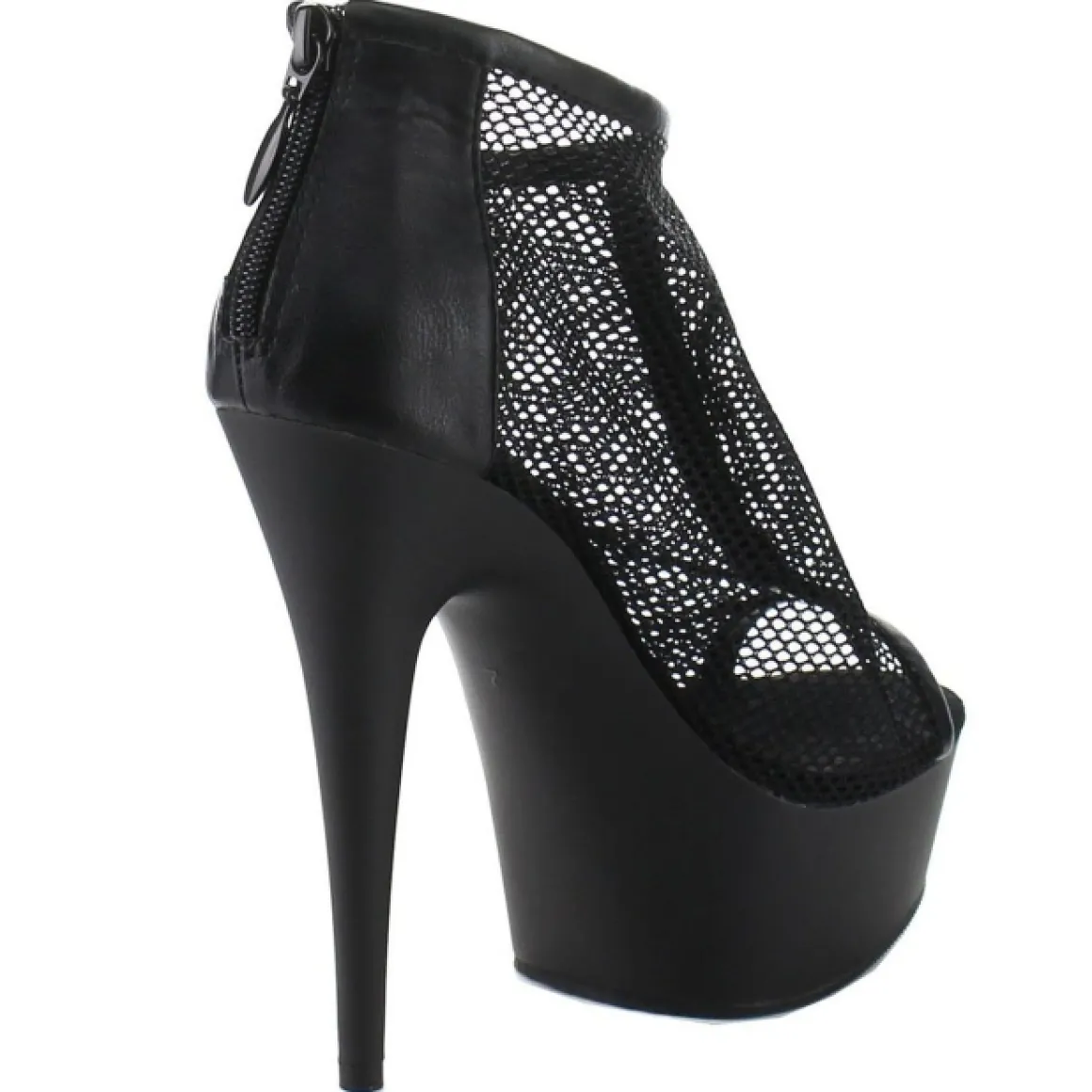 noir_filet__cm_pleaser_de_6.webp Noir Filet 15 cm Pleaser DELIGHT-600-12 Plateforme Bottines