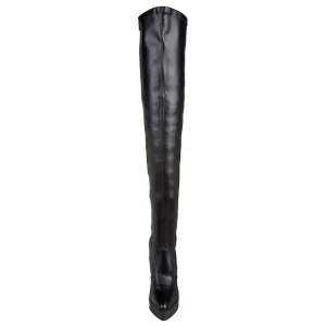 Noir Mat 13,5 cm INDULGE-3000 Cuissardes Haut Talon