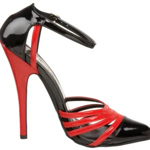 Noir Rouge 15 cm DOMINA-412 Chaussures pour femmes a talon