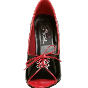 Noir Rouge 12,5 cm SEDUCE-216 Chaussures pour femmes a talon