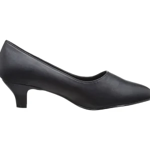 Noir Similicuir 5 cm FAB-420W escarpins à talons hauts
