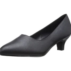 Noir Similicuir 5 cm FAB-420W escarpins à talons hauts