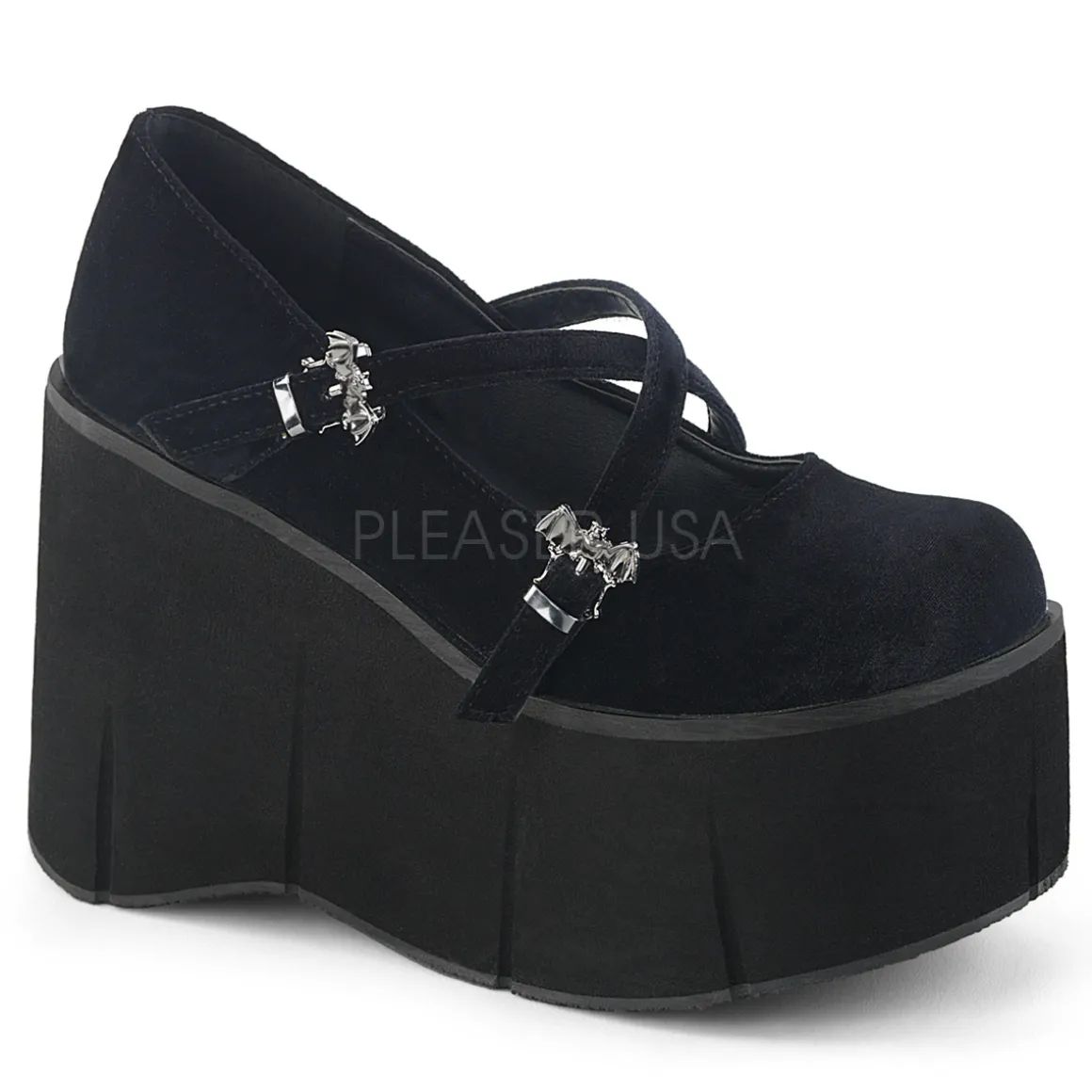 noir_velours__cm_kera_cha_0.webp Noir Velours 11,5 cm KERA-10 chaussures lolita plateforme