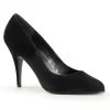 Noir Velours 10 cm VANITY-420 escarpins à bout pointu