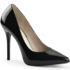 Noir Verni 13 cm AMUSE-20 Escarpins Talons Aiguilles Hommes