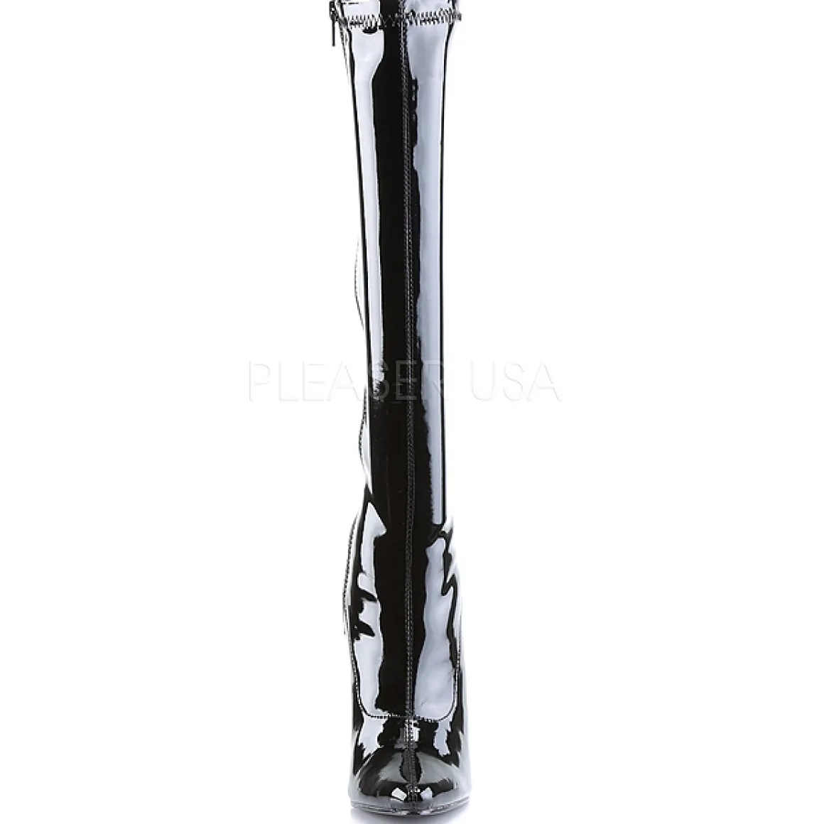 noir_verni__cm_domina_bot_4.webp Noir Verni 15 cm DOMINA-2000 Bottes Talon Haut Femme