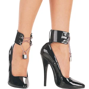 Noir Verni 15,5 cm DOMINA-434 Escarpins Talons Aiguilles Hommes