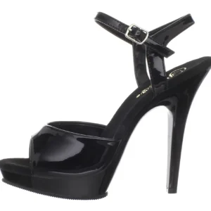 Noir Verni 13 cm Fabulicious LIP-109 Plateforme Haut Talon