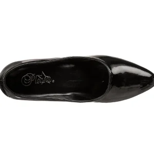 Noir Verni 5 cm FAB-420W escarpins à talons hauts