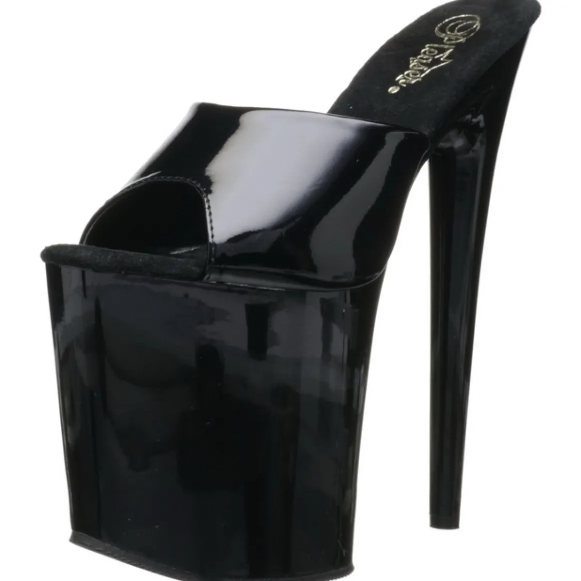 noir_verni__cm_flamingo_p_5.webp Noir Verni 20 cm FLAMINGO-801 Pantoufles Talons Hauts