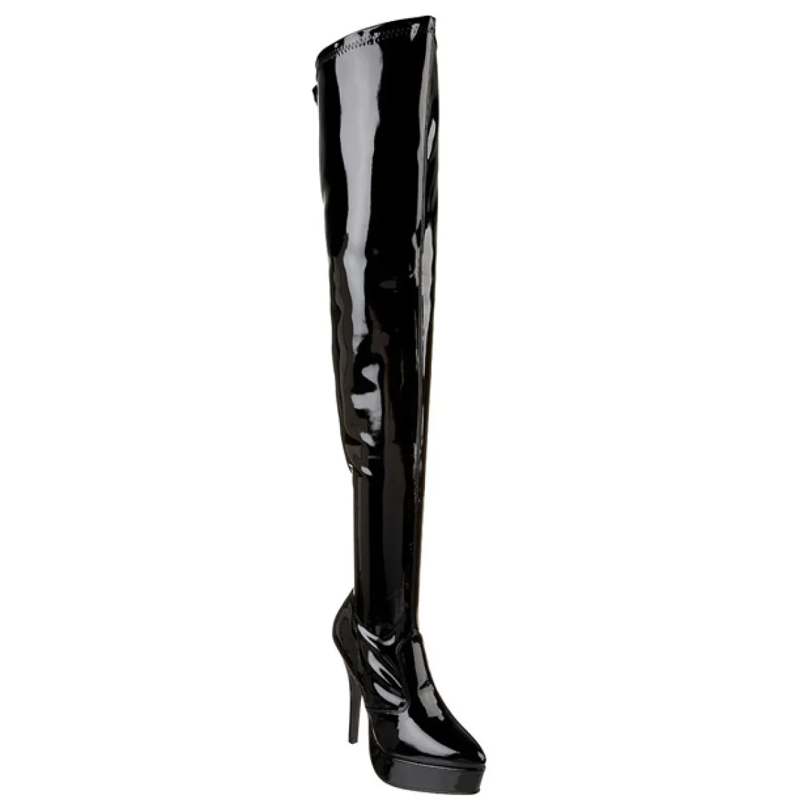 noir_verni__cm_indulge_cu_5.webp Noir Verni 13,5 cm INDULGE-3000 Cuissardes Haut Talon