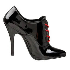 Noir Verni 13 cm SEDUCE-460 Escarpins Talons Aiguilles Hommes