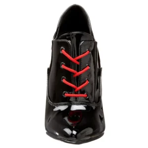 Noir Verni 13 cm SEDUCE-460 Escarpins Talons Aiguilles Hommes