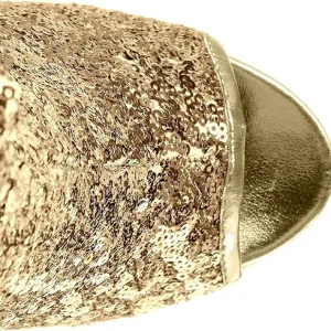 Or 18 cm ADORE-1008SQ bottines a paillettes pour femmes