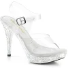 Pierre strass 11,5 cm ELEGANT-408ABRS chaussure competition bikini fitness talons hauts