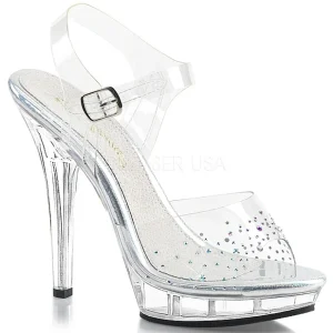 pierre strass 13 cm LIP-108SD sandales à talons aiguilles