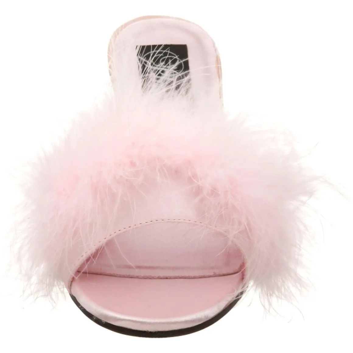 pink__cm_amour_plumes_de__3.webp Pink 8 cm AMOUR-03 plumes de marabout Mules Chaussures