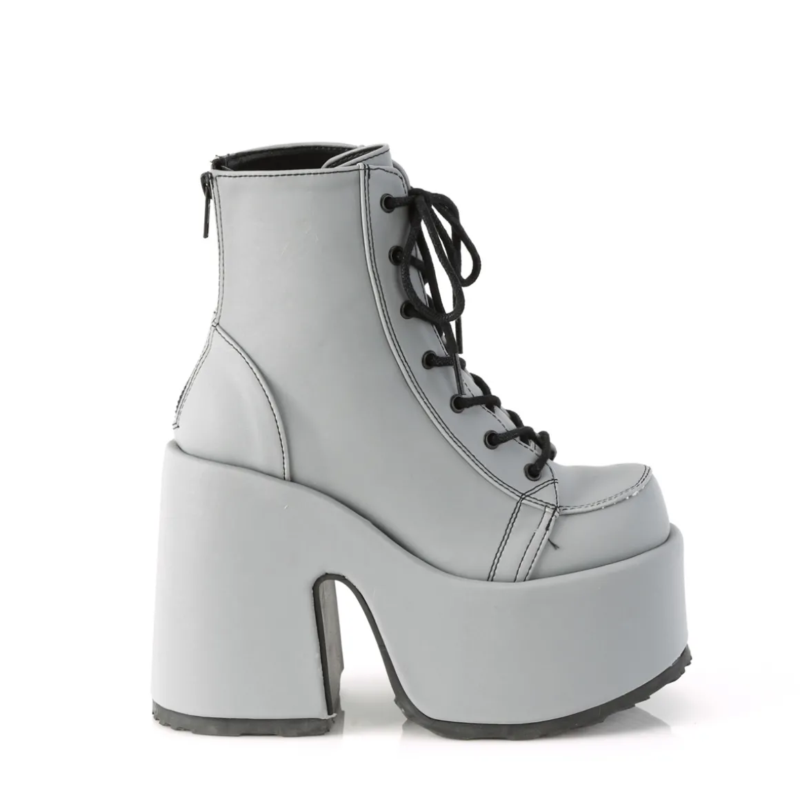 rflchissants__cm_camel_fe_4-1.webp Réfléchissants 13 cm CAMEL-203 femmes bottines plateforme épais talon chunky gris