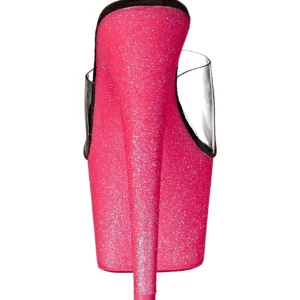 Rose 18 cm ADORE-701UVG neon plateforme mules talons hauts
