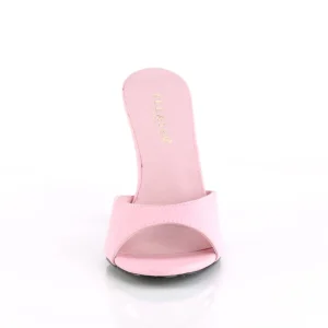 Rose 10 cm CLASSIQUE-01 mules talons hauts