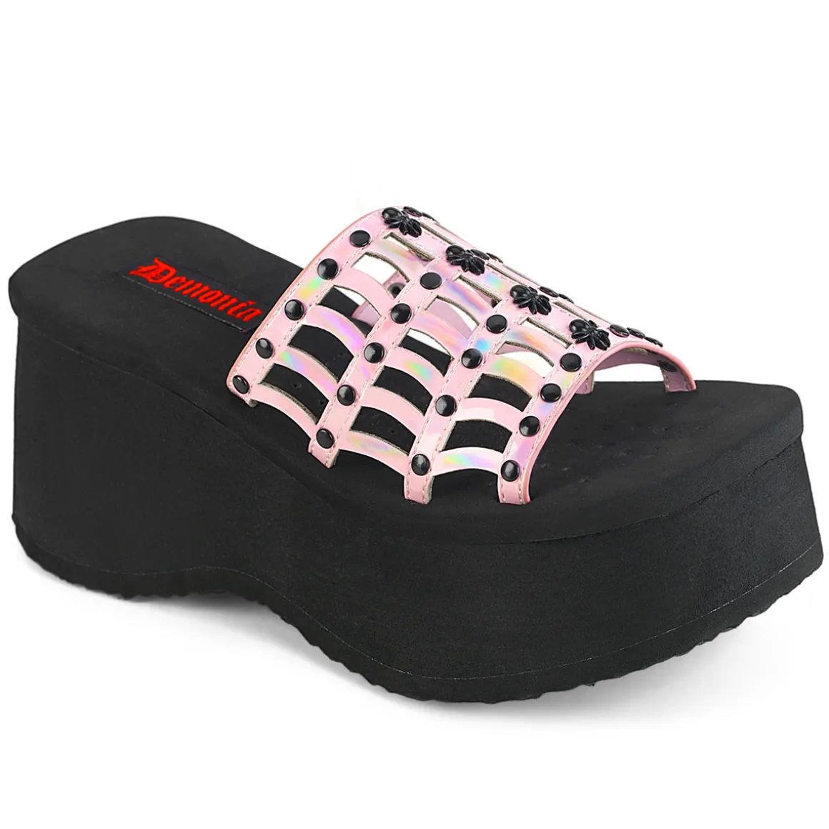rose__cm_demoniacult_funn_0.webp Rose 9 cm DemoniaCult FUNN-13 mules plateforme de emo gothic