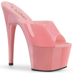 Rose Jelly-Like 18 cm ADORE-701N mules talons hauts de pole dance