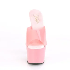 Rose Jelly-Like 18 cm ADORE-701N mules talons hauts de pole dance