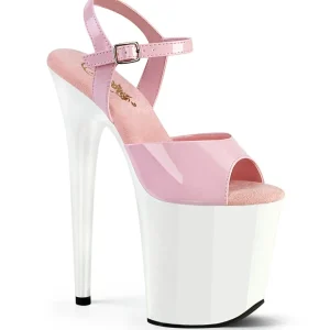 Rose plateforme 20 cm FLAMINGO-809 talons hauts pleaser