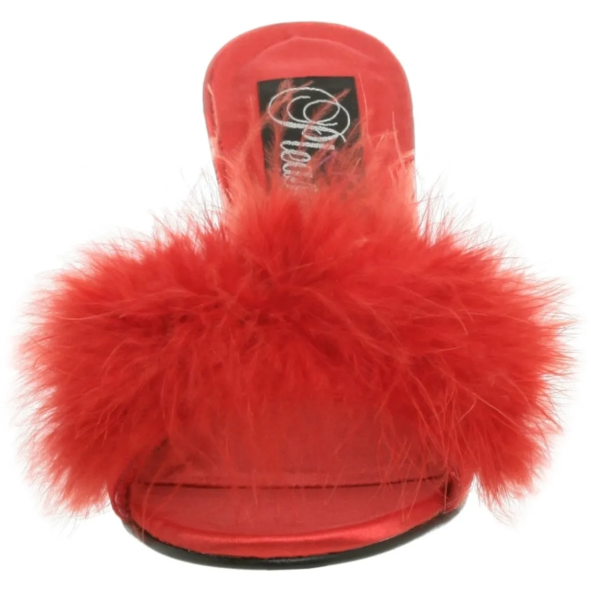 rouge__cm_amour_plumes_de_3.webp Rouge 8 cm AMOUR-03 plumes de marabout Mules Chaussures