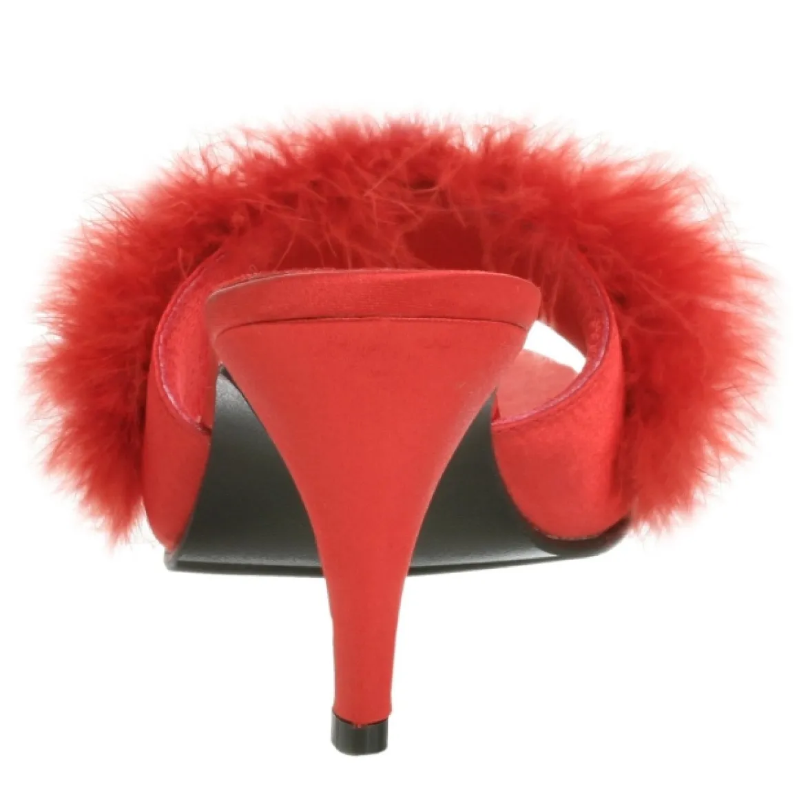 rouge__cm_amour_plumes_de_4.webp Rouge 8 cm AMOUR-03 plumes de marabout Mules Chaussures