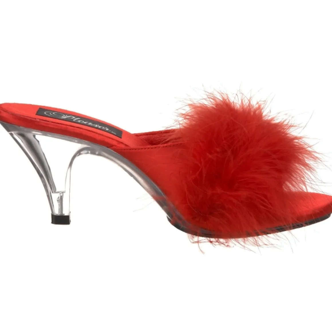rouge__cm_bellef_plumes_d_2.webp Rouge 8 cm BELLE-301F plumes de marabout Mules Chaussures