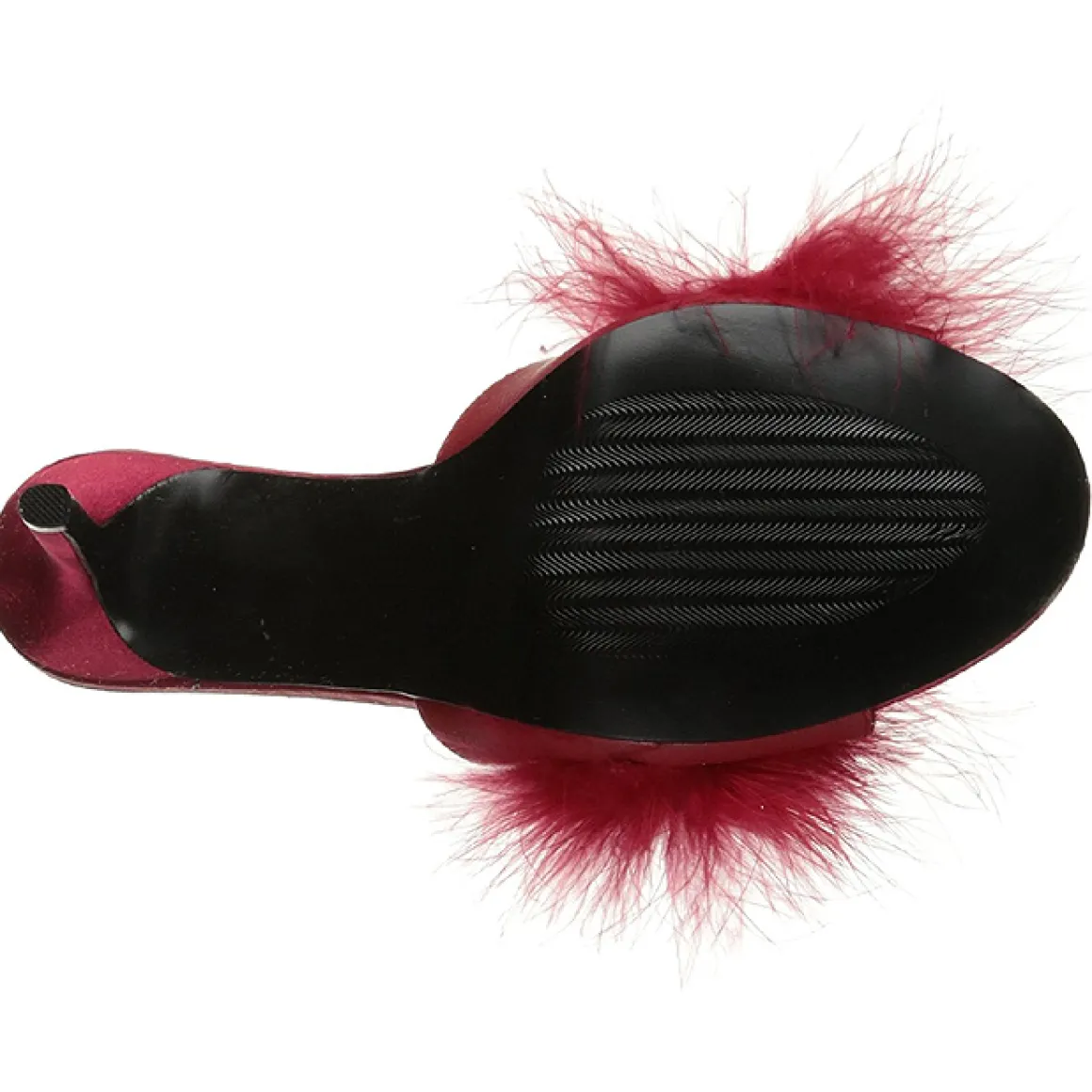 rouge__cm_classiquef_mule_8.webp Rouge 10 cm CLASSIQUE-01F mules femmes avec plumes de marabout