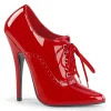 Rouge 15 cm DOMINA-460 chaussures oxford à talon haut hommes